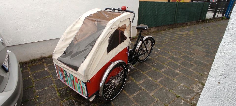 Christiania light, E-Bike, Pendix-Motor, Lastenfahrrad, 3 Sitzer in Großkrotzenburg