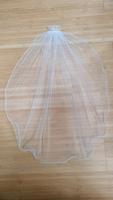 Schleier mit Perlenkante, Hochzeitsschleier, einstufig, 80 cm Bremen - Borgfeld Vorschau