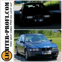 Angel Eyes Scheinwerfer helle Led Ringe DEPO für Bmw 5er E39 Neu! Hessen - Calden Vorschau