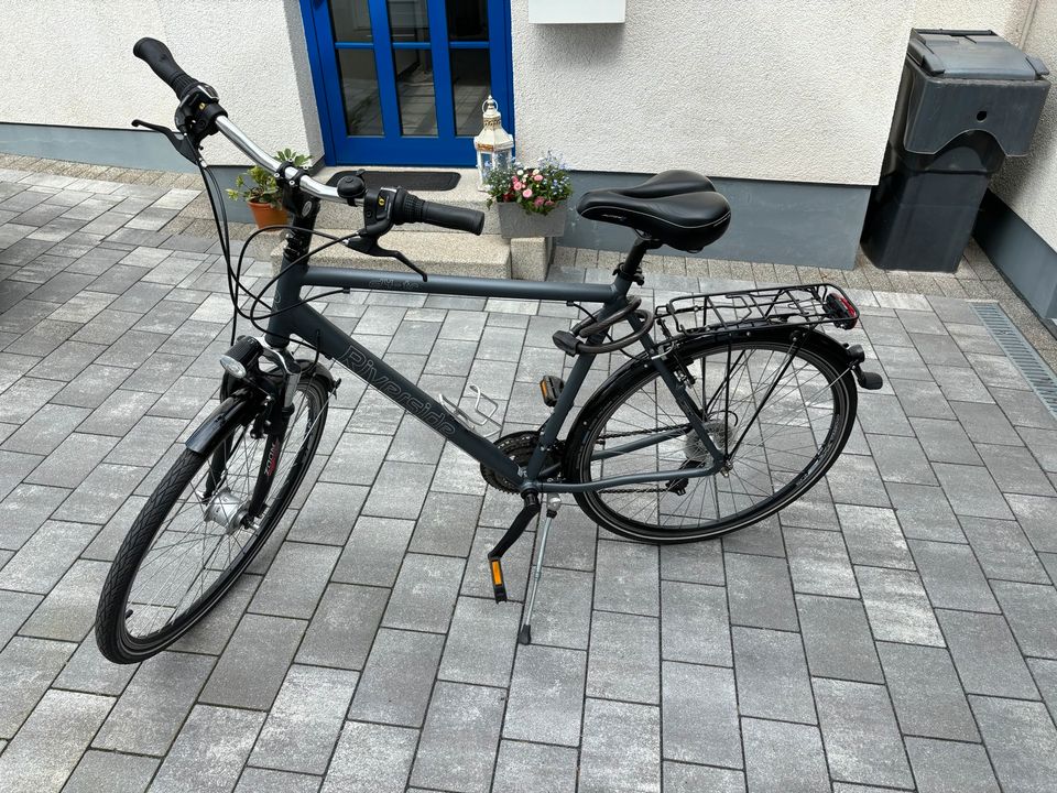 2x Citybikes Herren Fahrräder mit Gel-Sattel - Riverside d4-tr in Breckerfeld