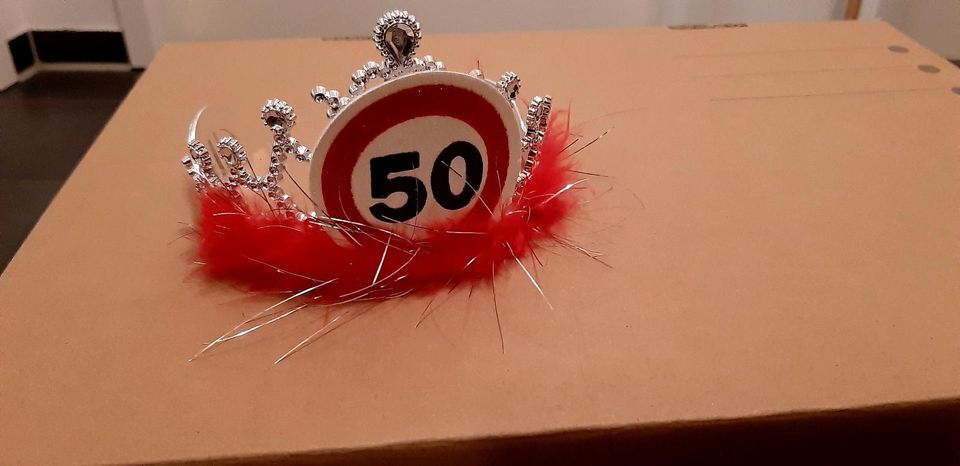 Deko Krone 50 Geburtstag in Hesel