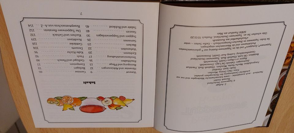 Tupperware Kochbuch Praktische Rezepte in Warendorf