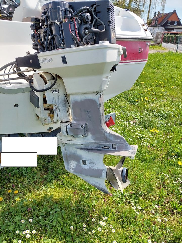 Motorboot Sunbird Corsair Cuddy 190 Evinrude 115 PS in Windischleuba