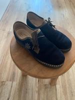 Blaue Trachtenschuhe/Haferlschuhe Gr. 41 Hadern - Blumenau Vorschau