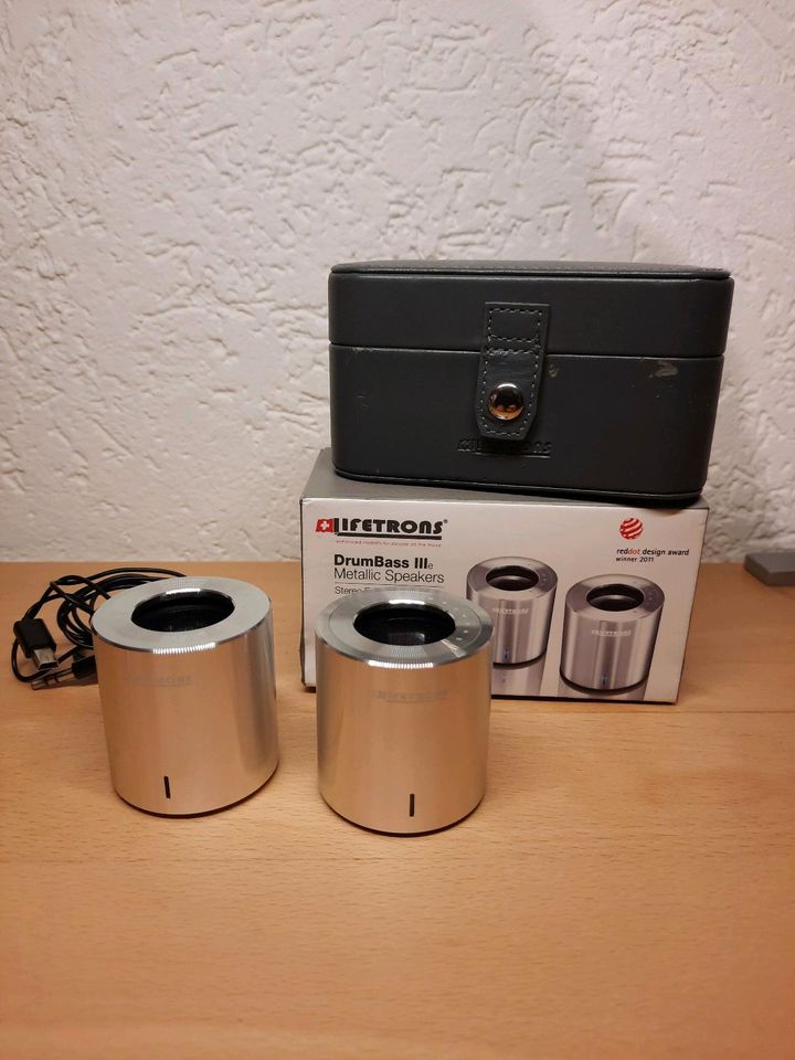 Mini Speaker Lautsprecher Tablet Handy PC Lifetrons Swiss made in Erlangen
