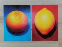 Bilder Poster Kunstdruck Set 30 x 40 cm Obst Orange Zitrone Baden-Württemberg - Westhausen Vorschau