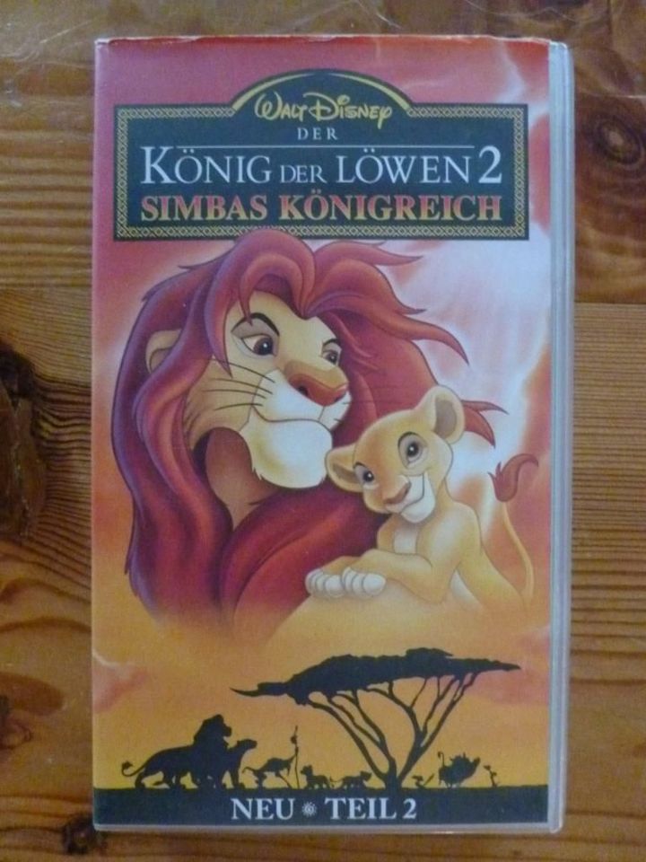 Walt Disney König der Löwen 2 Simbas Königreich VHS in Kappel-Grafenhausen