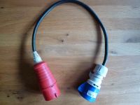 CEE-Adapter mit CEE-Stecker 5-polig 16A auf CEE-Kupplung 16A 3-p Hessen - Alheim Vorschau