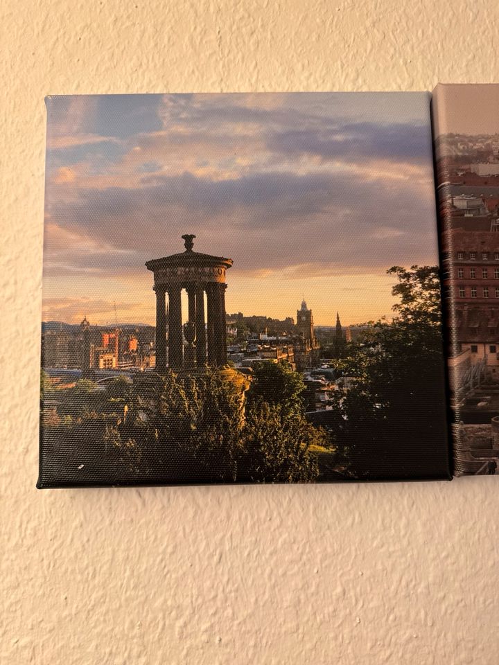 Edinburgh Schottland Leinwand Bild Großbritannien Deko in Hagen