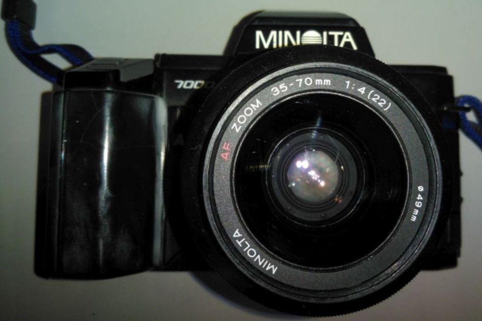 Minolta 7000 mit 2 Objektiven in Wennigsen