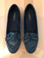 Mokassins Ballerinas Zara Leder Blau Hessen - Langen (Hessen) Vorschau