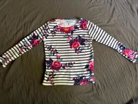 Joules 122 128 Langarm Shirt Rosen Blumen Streifen Altona - Hamburg Othmarschen Vorschau