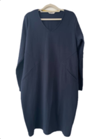 Dunkelblaues Jersey-Kleid "woman essentials by Tchibo" Gr.40-42/L München - Moosach Vorschau