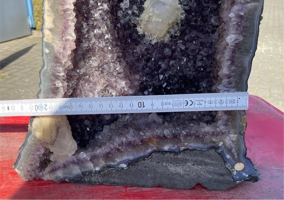 Amethyst Druse groß 48cm in Schiffdorf