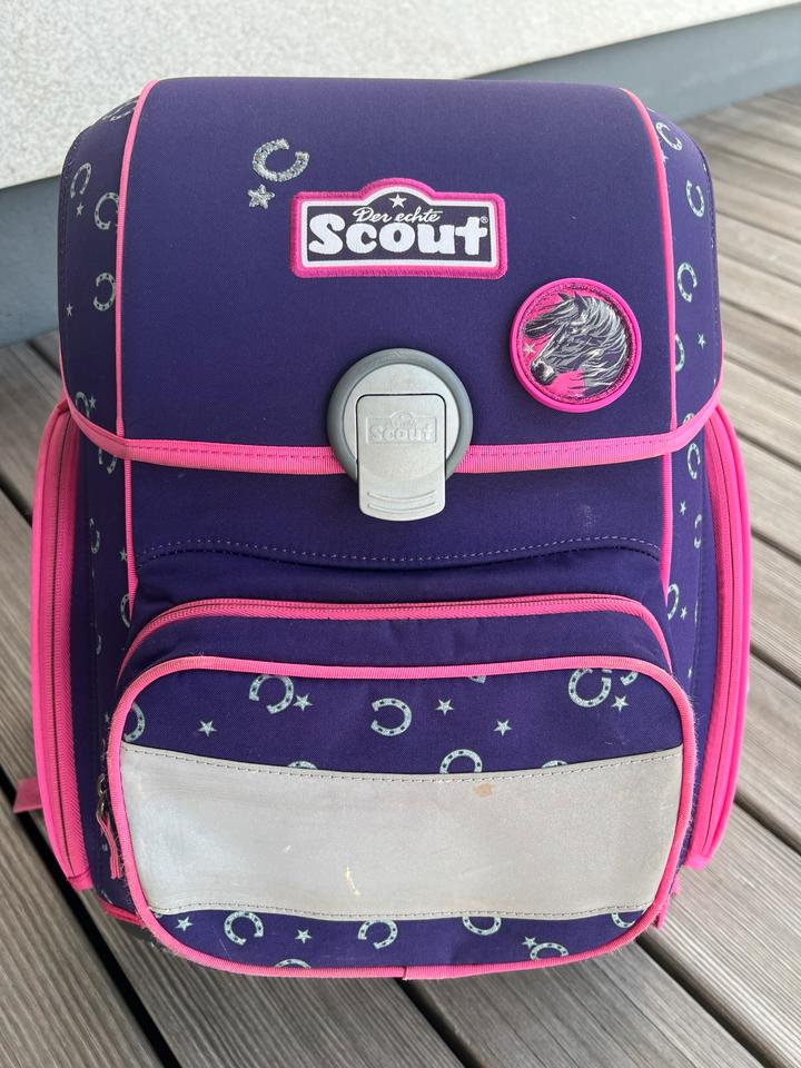 4 teiliges Schul-Ranzenset Scout Genius Modell Lucky Horses in Cremlingen