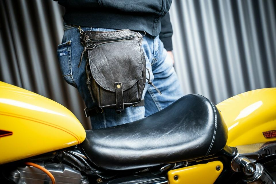 Biker Tasche MAG. One von Bike Fee Tank-/Beintasche Leder Magnet in Pfullingen