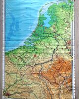 Schulwandkarte Niederlande Belgien Luxemburg Westermann Verlag Dortmund - Wickede Vorschau