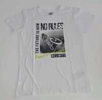 T-shirt weiß mit grauen print Größe 158/164 Nordrhein-Westfalen - Hamm Vorschau
