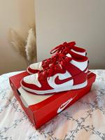 Größe 40.5 Nike Dunk High Rot University Red Köln - Porz Vorschau