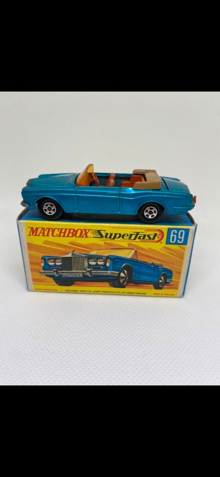 Matchbox Superfast Nr.69 Rolls Royce Silver Shadow MIB in Wutöschingen