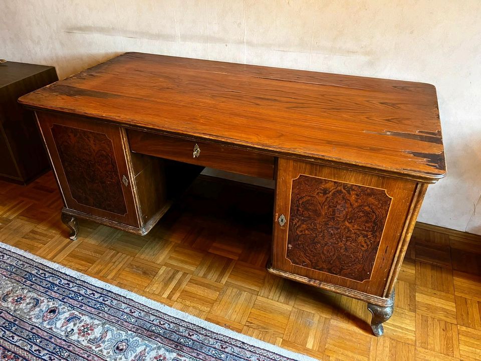 Schreibtisch Massivholz Vintage in Stadtsteinach