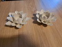 Keramikkerzenhalter Lotus weiß NEU Nordrhein-Westfalen - Hagen Vorschau