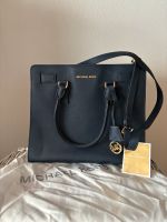 Michael Kors Tasche Navy Dunkelblau Saffiano Leder Satchel Baden-Württemberg - Heidelberg Vorschau