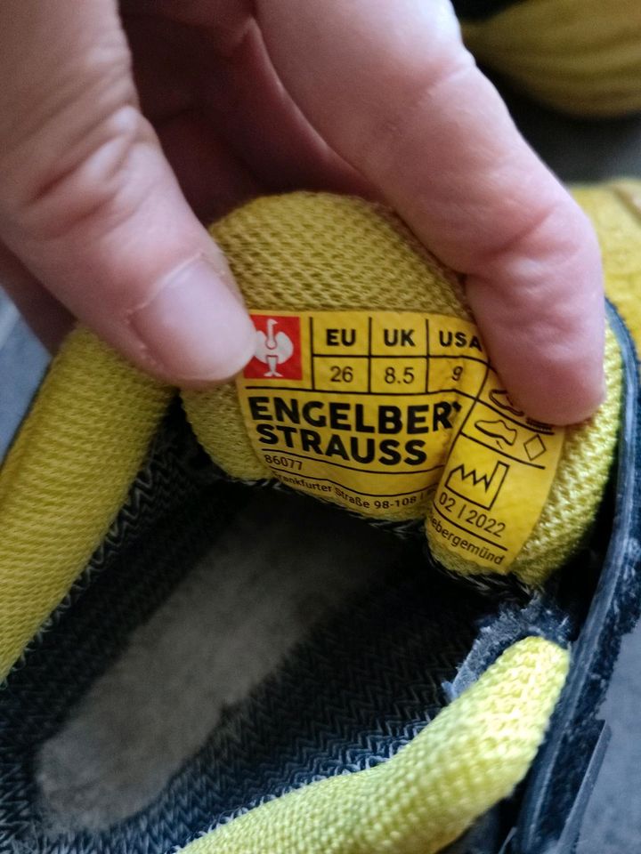 Engelbert Strauss Schuhe Kinderschuhe Größe 26 gelb in Velden