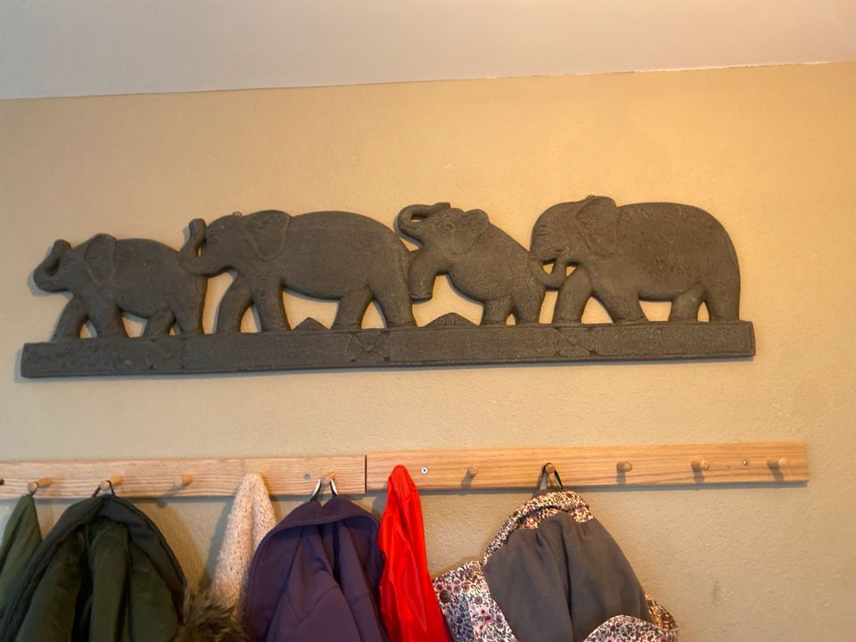 Elefanten Wanddeko in Steißlingen