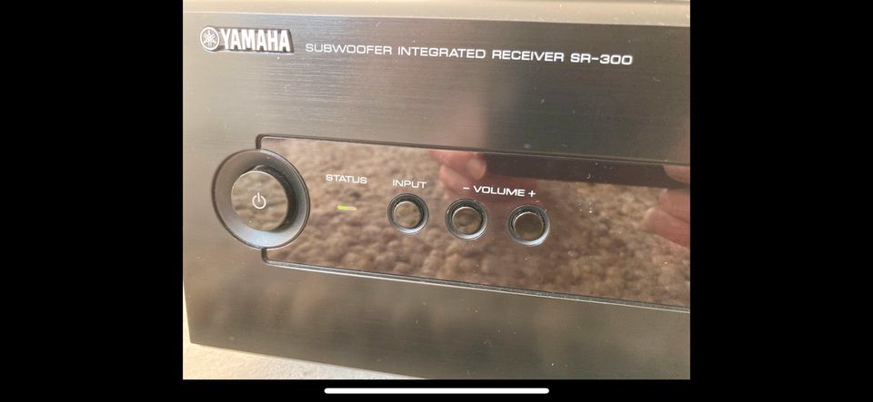 Yamaha Subwoofer und Verstärker mit Receiver SR-300 mit Soundbar in Viersen