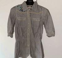 Tommy Hilfiger Denim Damen Hemd Bluse Tunika bestickt S 36/38 Bayern - Germering Vorschau