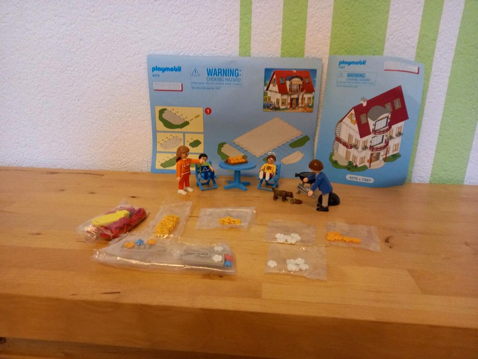 4279 Playmobil Neues Wohnhaus mit 7387 Erweiterungen in Memmingen