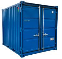 10 Fuß Lagercontainer Enzianblau - Geschl. Stahlcontainer Niedersachsen - Harpstedt Vorschau