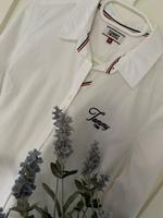 Tommy Hilfiger Bluse Langarm Oberteil Gr.M weiß☀️smart casual Bayern - Niederwerrn Vorschau