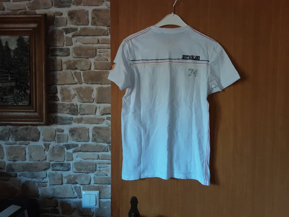2 x DFB Shirt Tshirt Trikot weiß und schwarz Gr. XXL neuwertig in Leinefelde