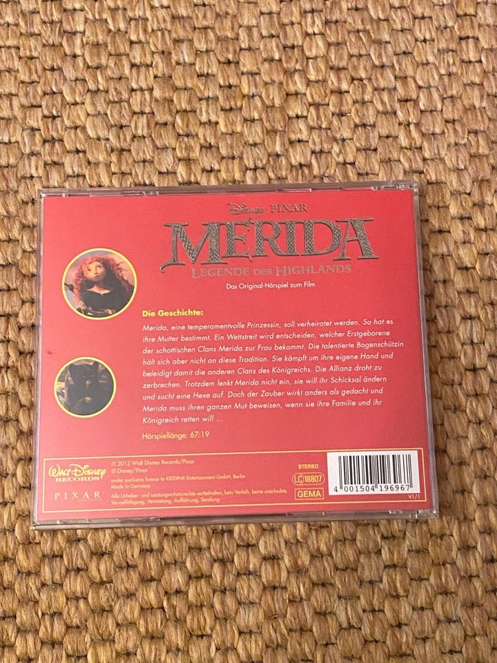 CD Hörspiel "Merida" disney in Heddesheim