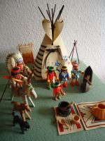 Playmobil N°3733 – Indianer-Stamm mit Zubehör – neuwertig Nordrhein-Westfalen - Erkrath Vorschau