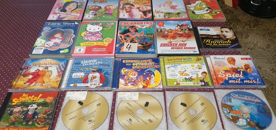 20 Kinderfilm DVDS in Lamspringe