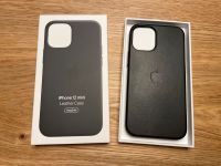 Original Apple IPhone 12 Mini Leder Case Schwarz/Black, neuw (13) Niedersachsen - Adendorf Vorschau