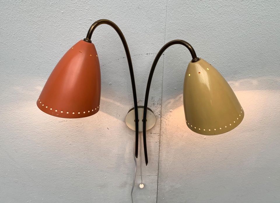 Mid Century Wall Lamp Wandleuchte zu Stilnovo 50er 60er 70er in Hamburg