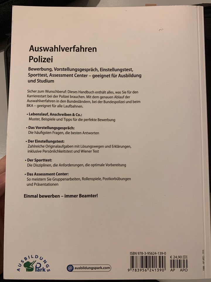 Auswahlverfahren Polizei Handbuch in Darmstadt