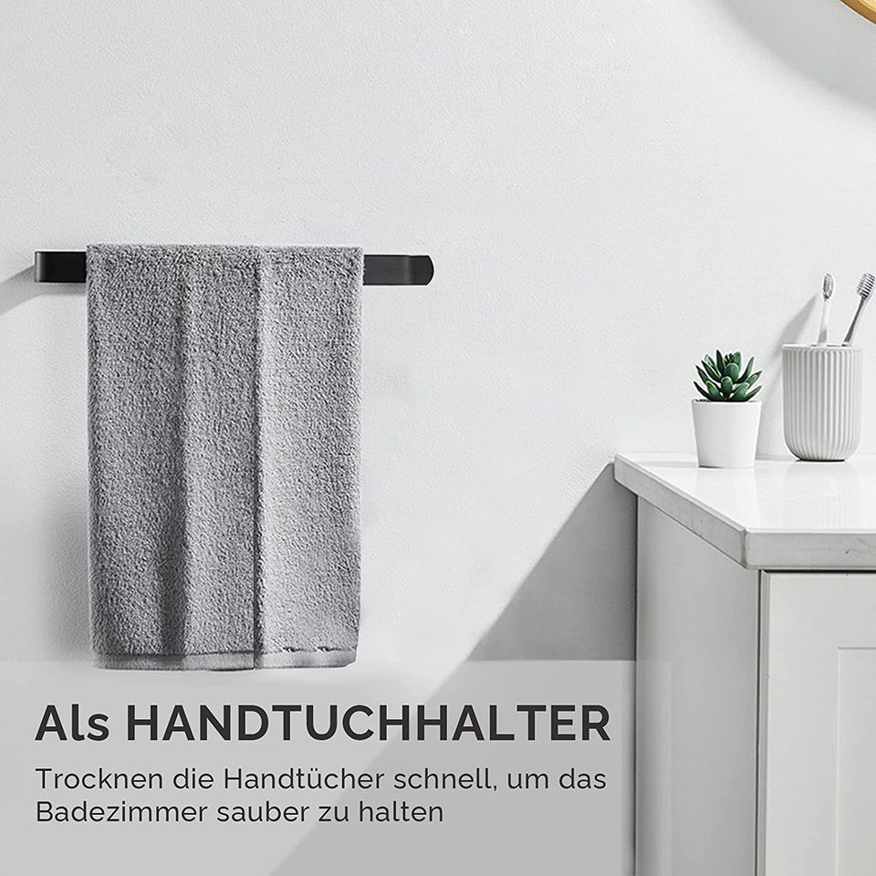 Handtuchhalter Handtuchstange Ohne Bohren Küchenrollen Halter in München