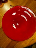 Große Bauholz Design Glasschale rot Nordrhein-Westfalen - Herten Vorschau
