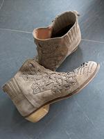 Wildleder Stiefeletten beige Gr. 38 Zara Nieten Schuhe Damen Aachen - Aachen-Mitte Vorschau