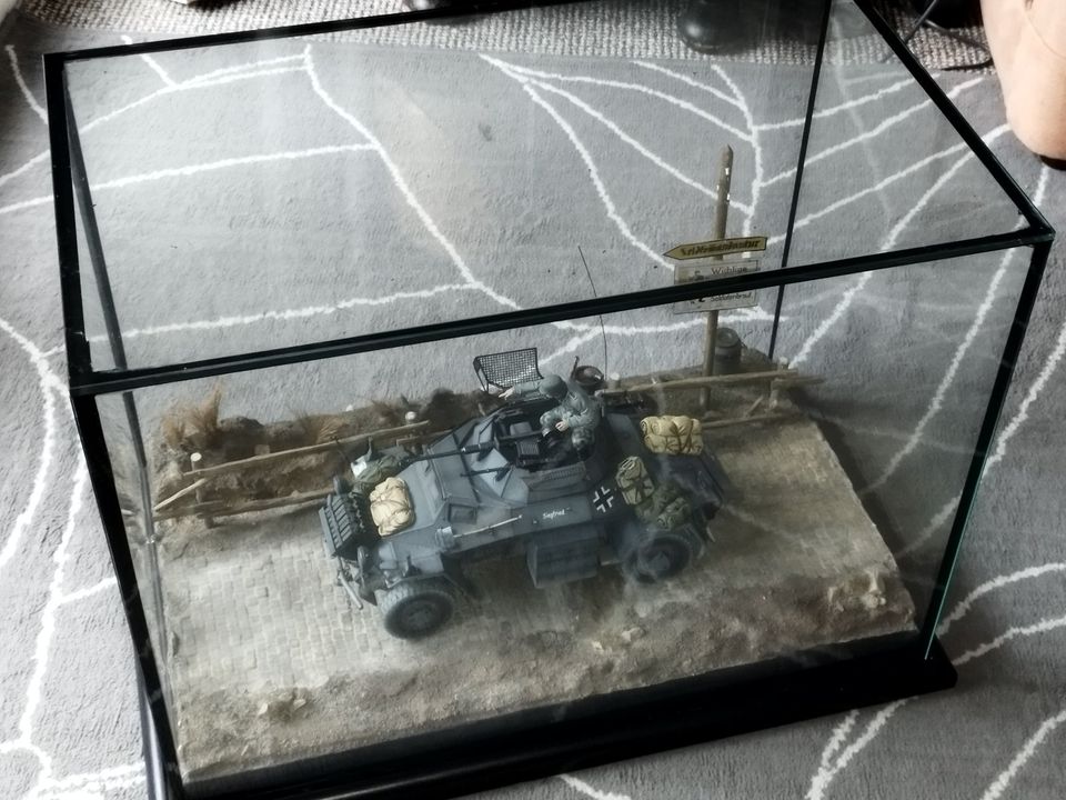 Schaukasten Diorama Militär WW2 1/16 (ohne Panzer o Fahrzeuge ) in Berlin