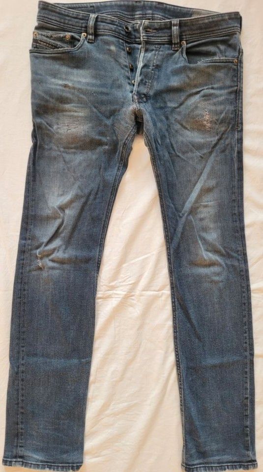 DIESEL Safado Herren jeans, W32 L32, schwarz, in Krefeld