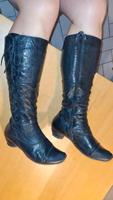 Think! Schwarze Stiefel Größe 40 Brandenburg - Birkenwerder Vorschau