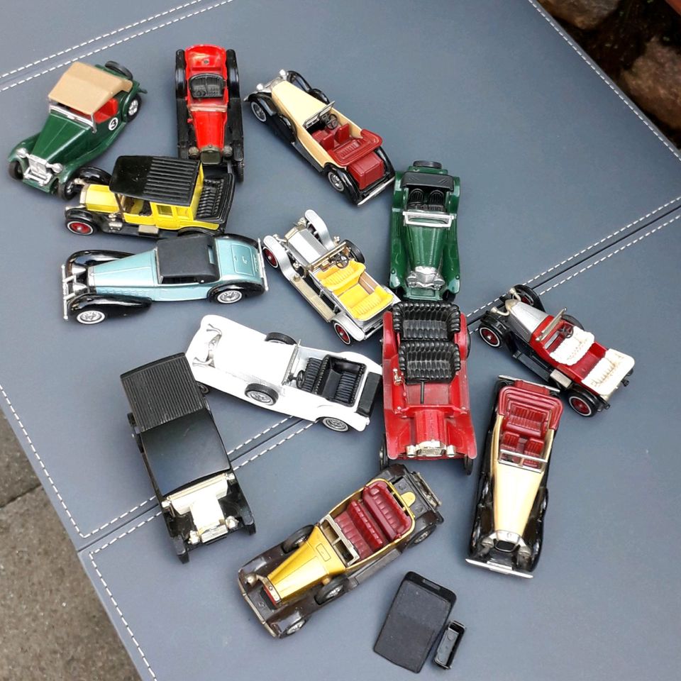 Matchbox Modellautos 'Models of Yesteryear' in Osterby 