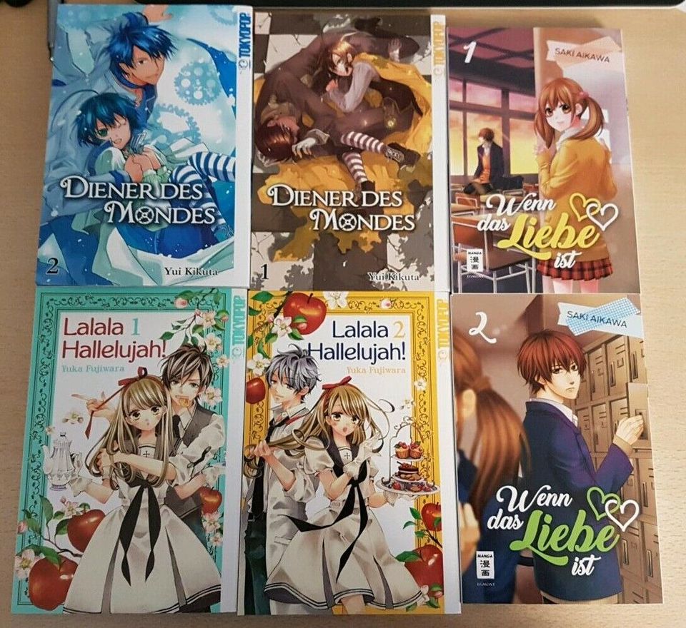 Diener des Mondes Wenn das Liebe ist Lalala Hallelujah! 1-2 Manga in Stuttgart