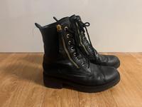 Gabor Stiefelette Gr. 4 1/2 schwarz gold 37,5 Baden-Württemberg - Laupheim Vorschau